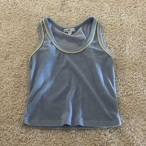 Terry cloth top